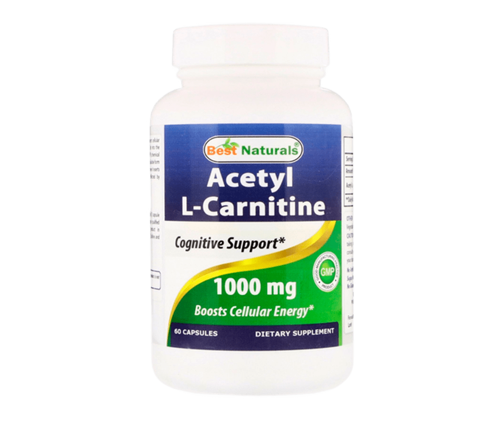 Acetyl L-Carnitine 1000mg 60 капс 8490 тенге