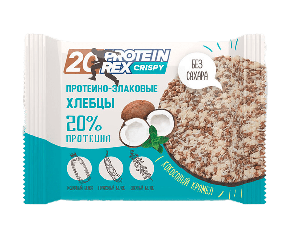 Протеино-Злаковые Хлебцы 20Rex 55г 700 тенге