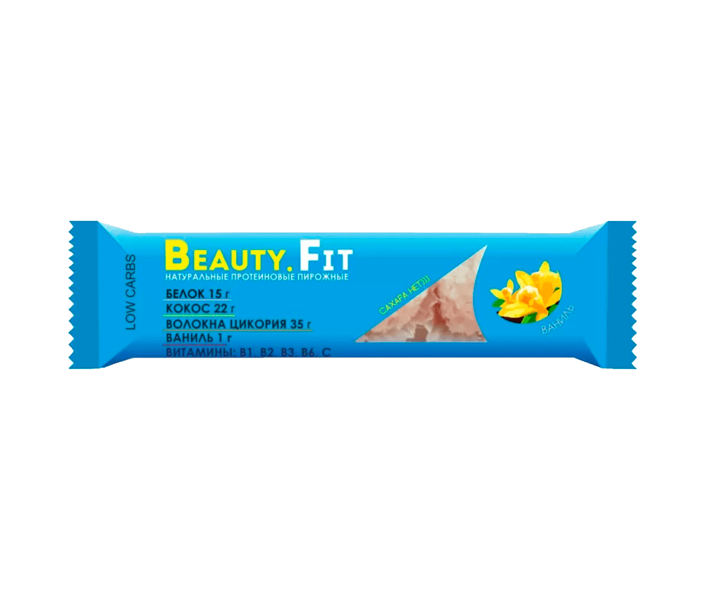 Купить Батончики Натуральные кокосовые пирожные с протеином 800₸ от Beauty  Fit 66 г в Алматы, Астане, Караганде, Павлодаре, Усть-Каменогорске | Iron  Addicts