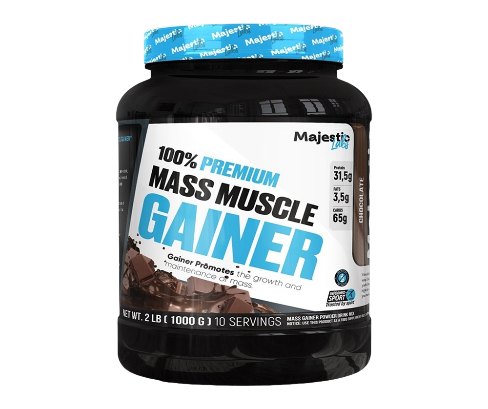 100% Premium Mass Muscle GAINER 1000 гр 7990 тенге