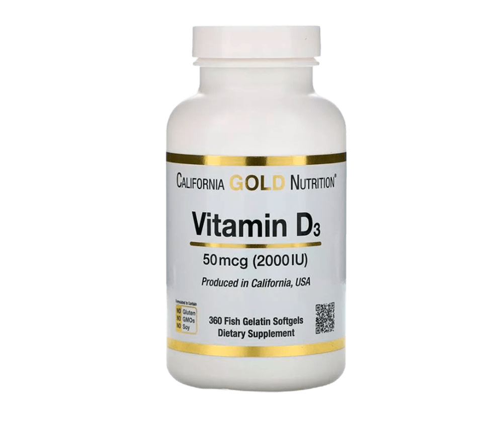 Купить Витамин D3 Vitamin D3 2.000IU 9990₸ от California Gold Nutrition 360  капсул в Алматы, Астане, Караганде, Павлодаре, Усть-Каменогорске | Iron  Addicts