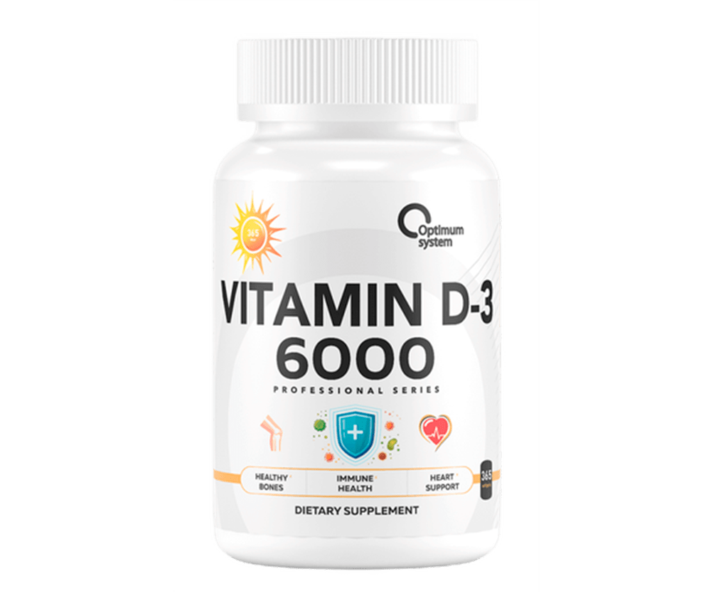 Vitamin D3 6000 365 капсул 8990 тенге