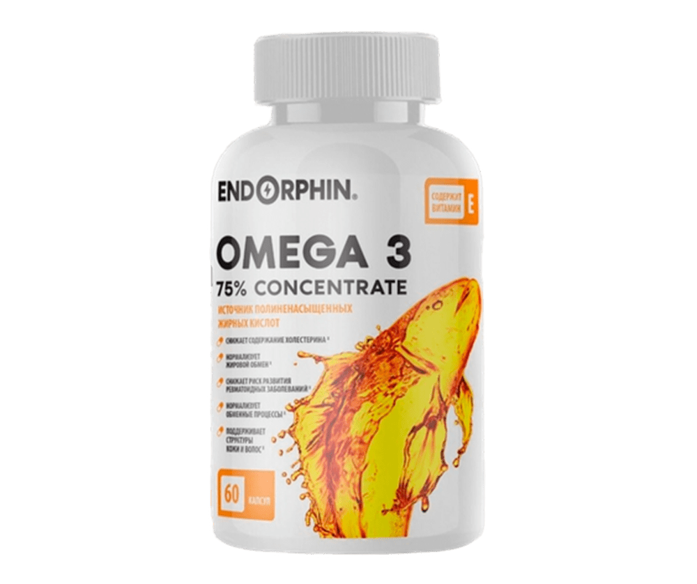 Omega-3 75% 60 капсул 6990 тенге