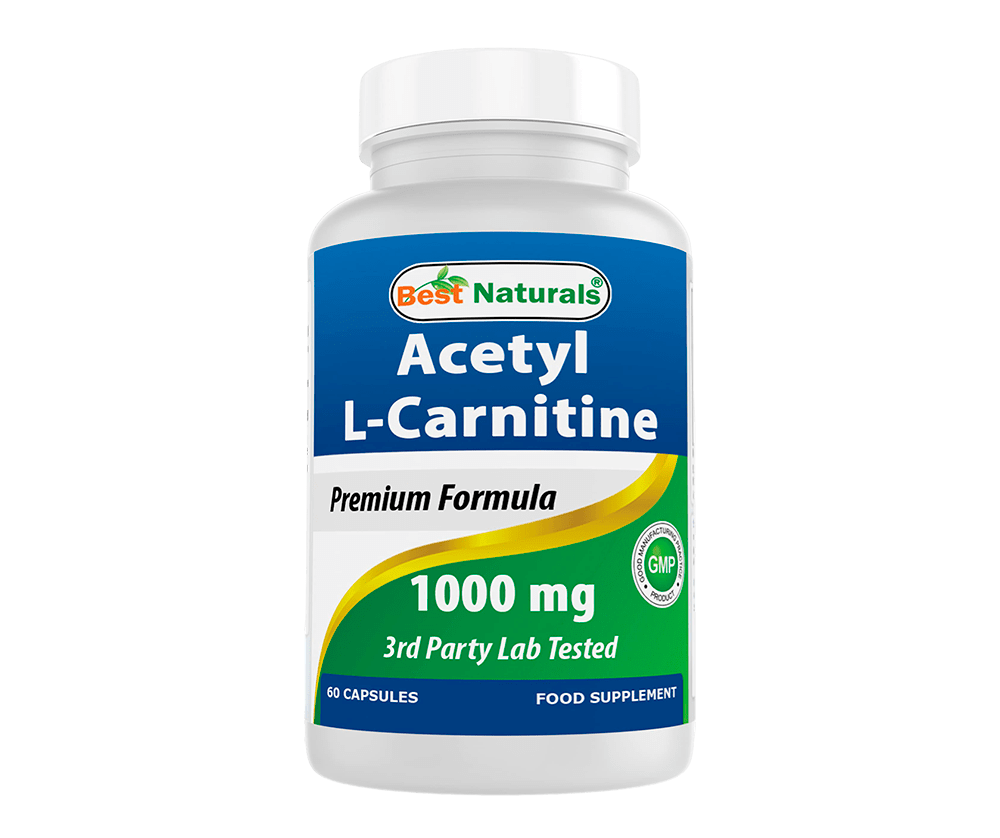 Acetyl L-Carnitine 1000мг 60 капсул 8990 тенге