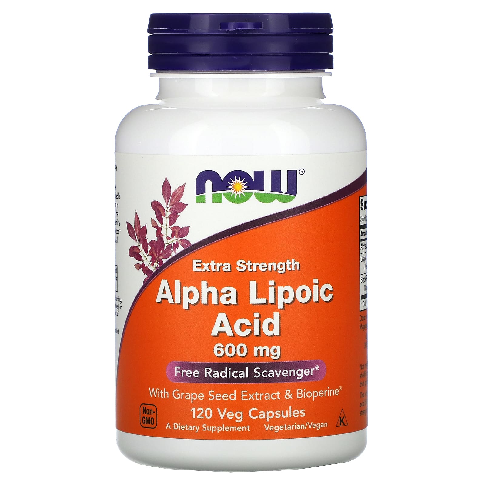 Alpha Lipoic Acid 600mg 60 veg caps 12490 тенге