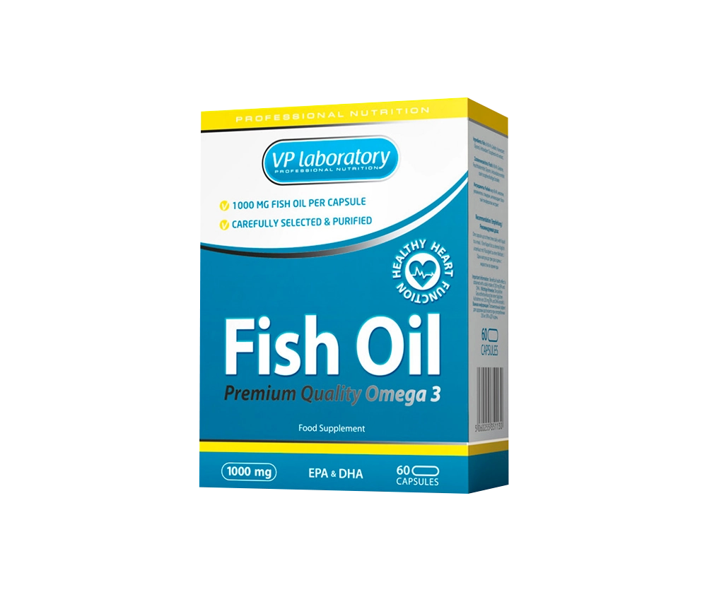 Fish Oil 60 Капсул 3490 тенге