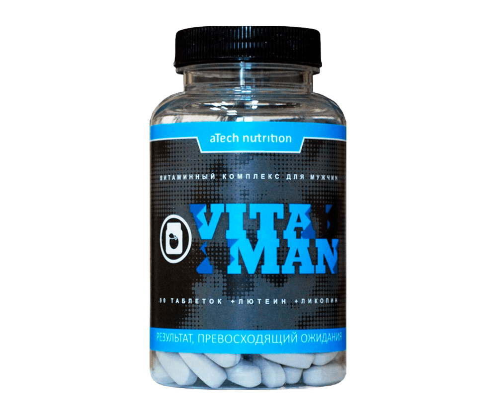 Комплекс витаминов для мужчин. ATECH Nutrition Vita men (90 таб.). ATECH Nutrition Vita man. Минерально-витаминный комплекс ATECH Nutrition Vita man. ATECH Nutrition витамины.