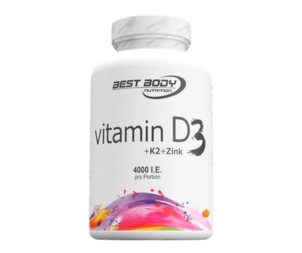Vitamin D3 + K2 + Zinc 80 Капсул 7990 тенге