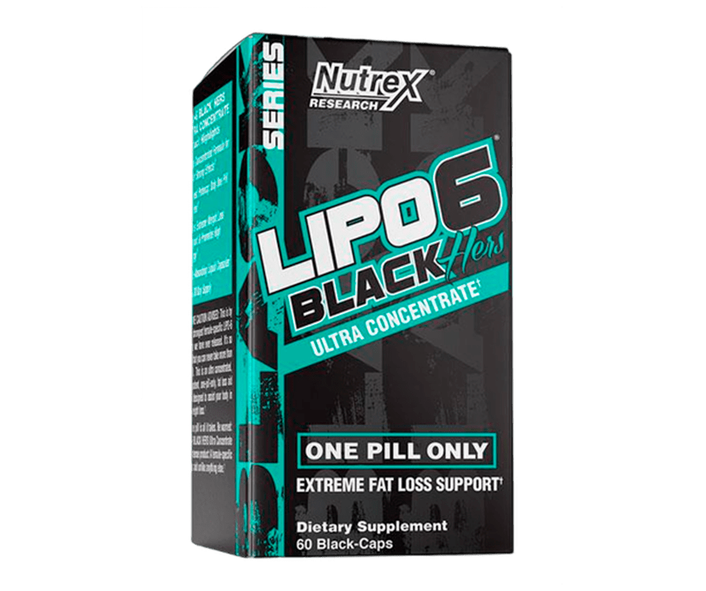 Lipo 6 Black Hers Ultra Concentrate 60 Капсул 12490 тенге