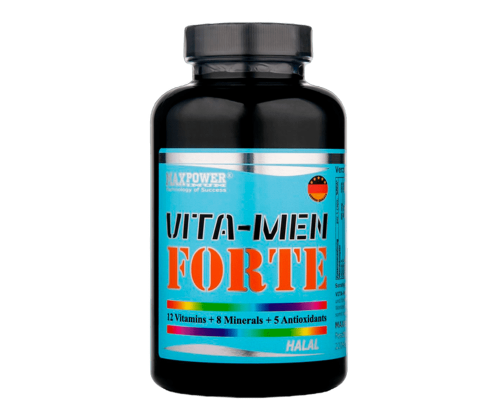 Купить Мужские Витамины Vita-Men 100% Natural 8990₸ от MAXimum Power в  Алматы, Астане, Караганде, Павлодаре, Усть-Каменогорске | Iron Addicts