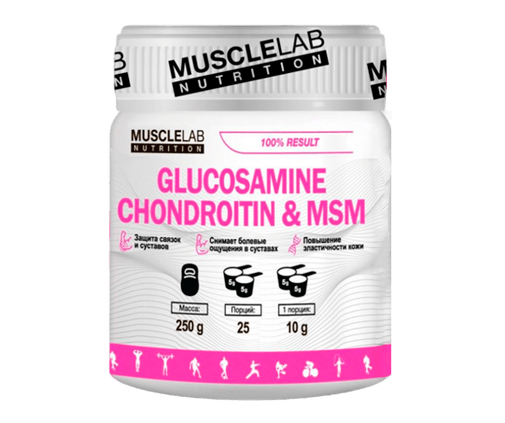 Glucosamine & Chondroitin MSM 250 гр 10990 тенге